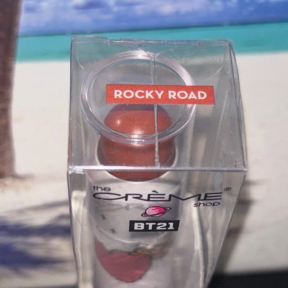 The Creme Shop BT21 Lip + Cheek Chic Stick Rocky Road Shooky Hyaluronic Acid